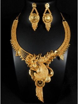Gold-plated-necklace-D3220GPN9